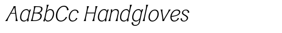 Typogravure Thin Italic image