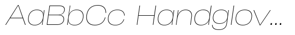 Herokid Italic Thin Expanded image