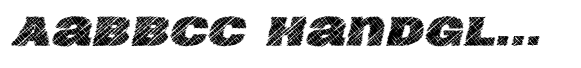 Neultica 4F Scratched Black Italic image