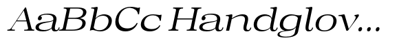 Regaris Plain Expanded High Italic image
