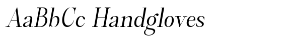 Castlon Condensed Slanted image