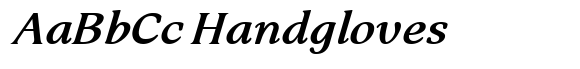 Pedigree Bold Italic image