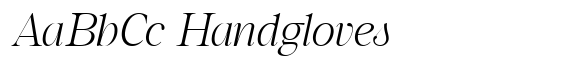 GC Backside Valley Extra Light Italic image