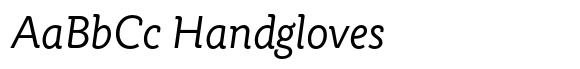 Rahere Informal Regular Italic image