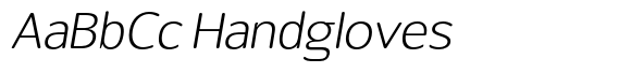 Chatwin Rounded Extra Light Semi Expanded Italic image