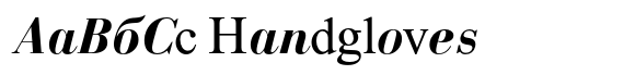 Rus Bodoni MF BoldItalic font sample