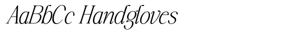 Highhope Serif Extra Light Italic image