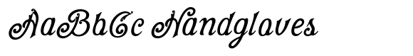 Fullyra Italic font sample