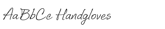 Corradine Handwriting Italic image