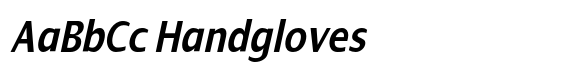 Dialog Pro Condensed Semi Bold Italic image