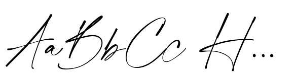 Its Battilgo font sample