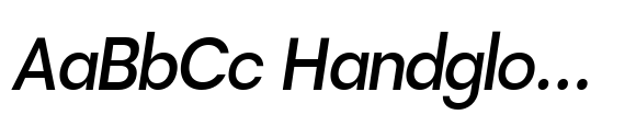 DTF Vectra Neue Medium Semi Condensed Italic image
