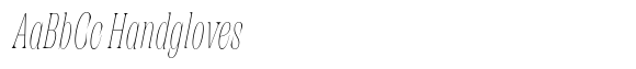 Rigeras Thin Sr75 Italic Ultra Condensed image