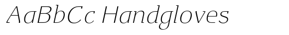 Kaunos Thin Italic image
