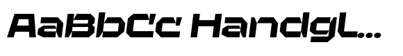 UT Sracotien Oblique Expanded Extra Bold image