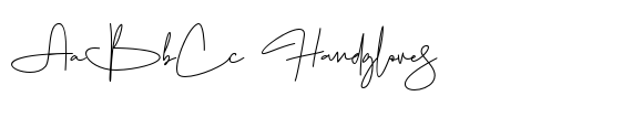 Fashion Signature Regular font sample