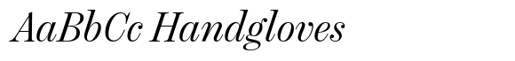 Chamberí Headline Regular Italic image