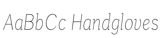 Rema Monde Thin Condensed Italic image