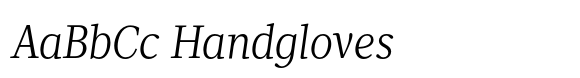 Velino Ultra Light Italic image