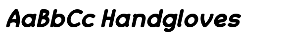 Bumora Round Extra Bold Italic image