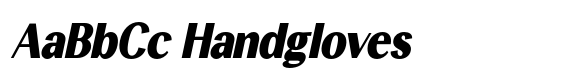 Bargalis Black Semi Condensed Slanted image