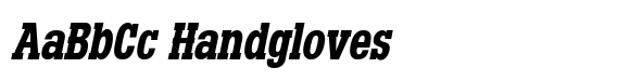 Montrex Slab Extra Bold Condensed Italic image
