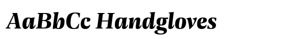 Geller Headline Bold Italic image