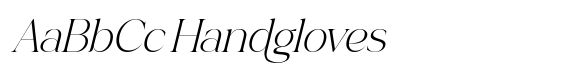 Collection Morning Italic image