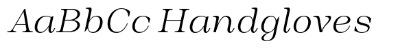 Auralic Light High Semi Condensed Italic image
