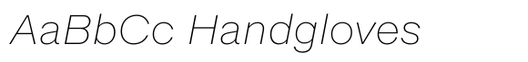 Radianz Thin Italic image
