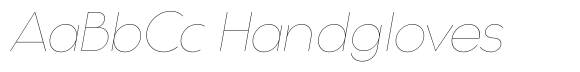 Gonzi Thin Italic image
