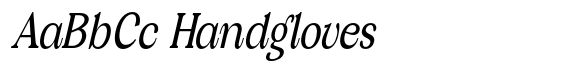 Valverde Condensed Regular Italic image