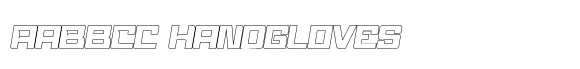 Football Stage Italic Outline font sample