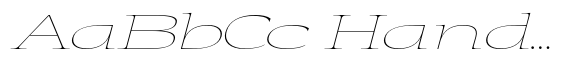 Eternal Collection Wide Thin Italic image
