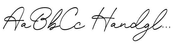 Daistoney Harlond font sample