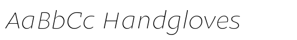 Oksana Sans Light Italic image