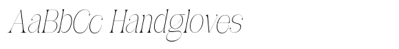 Awesome Gulgina Thin Condensed Slanted image