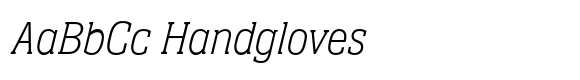Neue Aachen Pro Thin Italic image