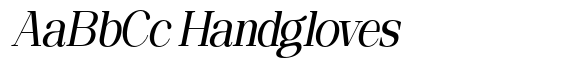 Ethically Serif Medium Semi Condensed Slanted image