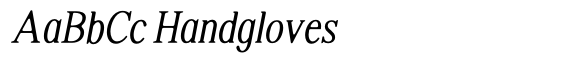 Shequan Soft Extra Light Condensed Italic image