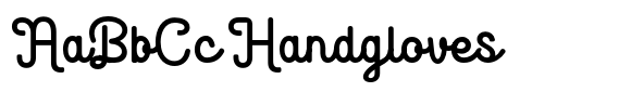 Marically Rounded font sample