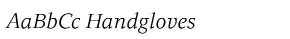 Quodlibet Serif Light Italic image