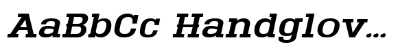 Montrex Slab Semi Bold Expanded Italic image