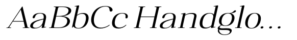 Polisha Reynold Soft Light Italic Extra Expanded image