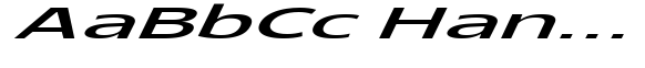 Glorytalk Sans Soft Medium Italic Extra Expanded image