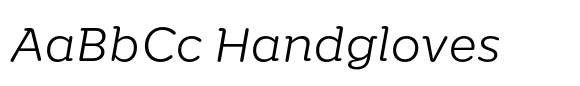 Banda Nova Light Italic image