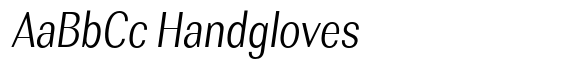 Rundale Light Condensed Italic image