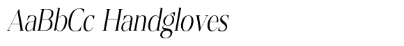 Belvoria Serif Thin Slanted Condensed image