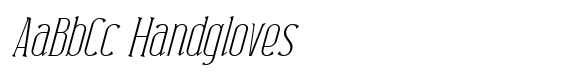 Neonette Serif Thin Italic image