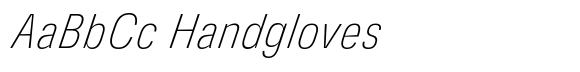 De Box Condensed Thin Italic image